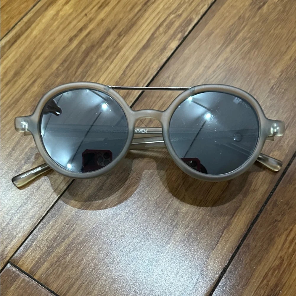 Komono Translucent Sunglasses with Dark Lenses